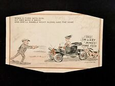 c1916 Ford Automobile Comic Artist Signed Cobb X. Shinn Vintage Postcard picture