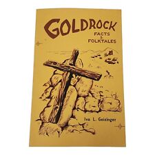 Vtg 1973 GoldRock Facts Folktales Paperback California Desert Gold Mining Town picture