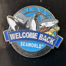 SEAWORLD SAN DIEGO CA WELCOME BACK PIN LE LIMITED EDITION 300 New picture