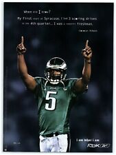 2006 Reebok NFL Jers Print Ad, Donovan McNabb Quote Philadelphia Eagles Syracuse picture