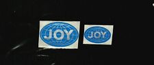 LOT OF 2 SMALLER THAN NORMAL SIZE BLUE JOY GLOBES COAL MINING STICKES # 567 picture