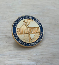 Vintage Royal Observatory Greenwich Pin Badge Astronomy Memorabilia Collectables picture