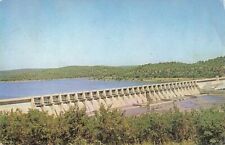 Postcard Fort Gibson Dam Lake Eastern Oklahoma OK 1960 picture