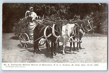 St Paul Minnesota MN Postcard Patriarchs Militant Mascot SGL Session Horses 1910 picture