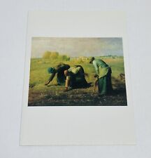 Vintage Phaidon Greeting Card “The Gleaners” Jean Millet Three Women Farmers P1 picture