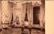 Natchez, MS Gold Drawing Room at Antebellum Arlington Vintage Postcard G723 picture