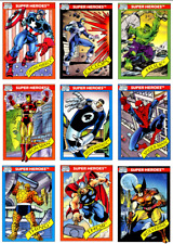 1990 MARVEL UNIVERSE BASE CARD SINGLES PICK & COMPLETE YOUR SET picture