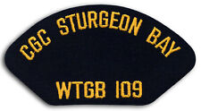 US Coast Guard Cutter USCGC Sturgeon Bay WTGB-109 Cap Patch Iron On Backing picture
