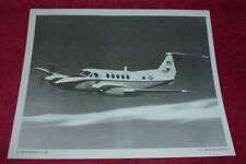 Vintage USAF US Air Force Photo Print Beechcraft C-12A picture