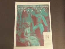 1930 SPARTON RADIO'S RICHEST VOICE vintage art print ad picture
