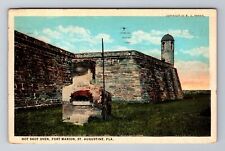 St. Augustine FL-Florida, Fort Marion Hot Shot Oven, Antique Vintage Postcard picture