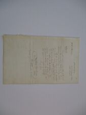 ANTIQUE LETTER BY FROM DAVID PAUL BROWN AMERICAN LAWYER 19TH CENTURY 1865 RARE picture