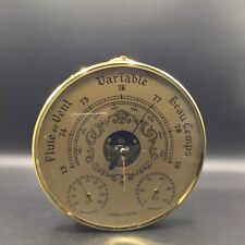 Vintage Weather Station BAROMASTER Barometer Thermometer Hygrometer 18cm Diameter picture