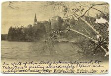Wellesley College MA College Hall And Lake Waban Postcard Massachusetts picture