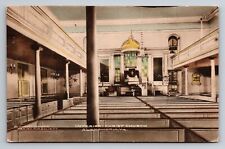 Christ Church Interior Alexandria Virginia Vintage Unposted Postcard picture