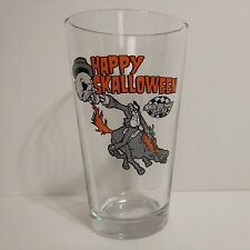 Ska Brewing Happy Skalloween Beer Glass Halloween Colorado Headless Horseman picture