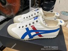 Onitsuka Tiger Slip-On Mexico 66 Sneakers Unisex White/Tricolor Trendy Stylish picture