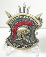Awesome Special Operations Task Force East Africa Deployment 2022 Challenge Coin picture