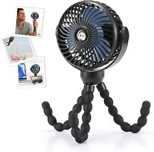 Mini Stroller Fan Clip-on for Baby, Small Portable Fan Rechargeable picture