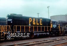 RR Print-PITTSBURGH & LAKE ERIE P&LE 2056 at Youngstown Oh  8/13/1977 picture