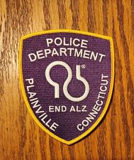 Plainville CT Police Alzheimer Awards Patch picture