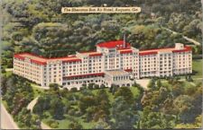 Augusta, Georgia Postcard SHERATON BON AIR HOTEL Aerial View / Linen - 1947 picture
