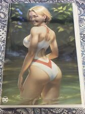 GNORT'S SWIMSUIT EDITION #1 POWER GIRL WILL JACK FOIL VIRGIN VARIANT 2023 NYCC picture