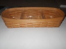 Royce Craft Basket French Bread Basket with Plastic Divider 20