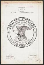 Photo:[[Trademark registration by A. Keiller for Eagle brand Cement]] picture