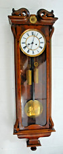 Large Double Weight Vienna regulator wall clock Early 19c Lenzkirch Camerer Kuss picture