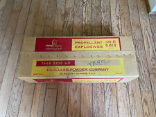 Vintage Antique Hercules Propellant Explosives (Solid) Class B Cardboard Box picture