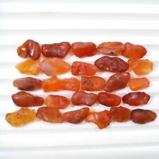 Ultimate Orange Carnelian Raw 26 Piece Size 9-16 MM Natural Rough Gemstone picture