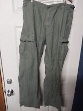 Vtg. ROTHCO Ripstop Olive Green Cargo Pants Size L  39 X 29 Regular  picture