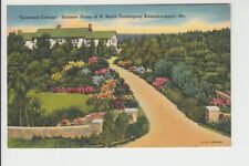 Vintage Postcard Seawood N. Booth Tarkington Kennebunkport Maine Tichnor b1 picture