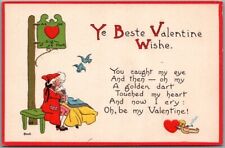 1910s VALENTINE'S DAY Postcard 
