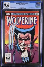Wolverine Limited Series #1 CGC 9.6 NM+WP 1982 Frank Miller White Pages picture