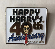Vintage Happy Harry's Drug Store 40th Anniversary Lapel Pin 2002 Delaware & PA picture