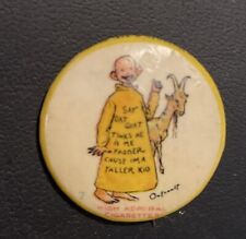 1896 High Admiral Cigarettes Yellow Kid #7 Advertising Pin Pinback Button 1-1/4