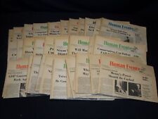 1971 HUMAN EVENTS WASHINGTON WEEKLY REPORT NEWSPAPERS LOT OF 49 - O 2379 picture