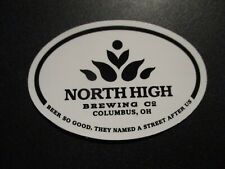 NORTH HIGH BREWING Stardust Columbus Ohio STICKER decal craft beer brewery picture