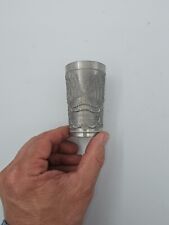 Pewter / Metal  Souvenir Los Angeles Mount Lowe History Architecture Memory Cup picture