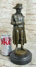 Vintage French Bronze Gilt Military Statue Napoleon`s Army Hot Cast Sculpture Nr picture