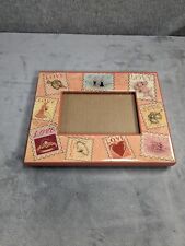 Vintage Dolce Mia Stamp Picture Frame Holds 5.5”X3.5” Picture picture