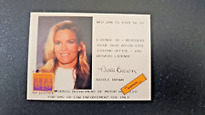 NICOLE BROWN trading card, 1994 OJ SIMPSON In Pursuit of Justice #P9 license picture