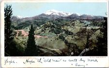 RPPC Colorado Marshall Pass and Mt. Ouray Postcard Posted 1906 picture