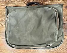 Original  WWII USAAF Type B-4 Flight Bag, Named, OD Green Canvas picture
