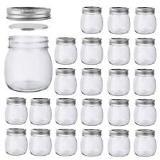24 Pack 10oz Mason Jars Glass Canning Jars with Lid for Overnight Oats Jam picture