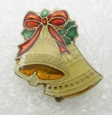 Vintage 1979 Jingle Bell Christmas Lapel Pin (A310) picture