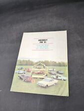 1961 Chevrolet Mailer Brochure Impala Belair Corvair Wagon Original 61 picture