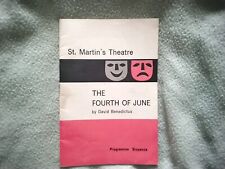 FOURTH of JUNE - BENEDICTUS / SIMON WARD & RONALD LACY  - 1964 @ St. MARTINS picture